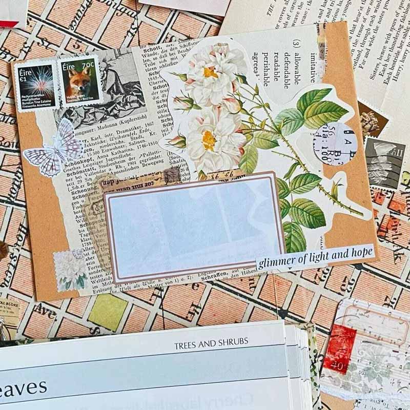 Letters, maps and journals from Instagram pen pals. 