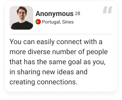 Quote about how you can connect with people