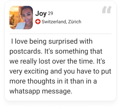 Quote about the surprise of receiving mail
